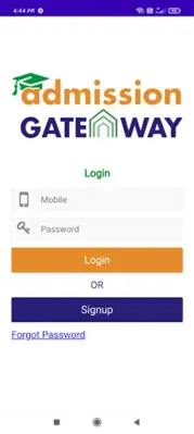 Admission Gateway android App screenshot 1